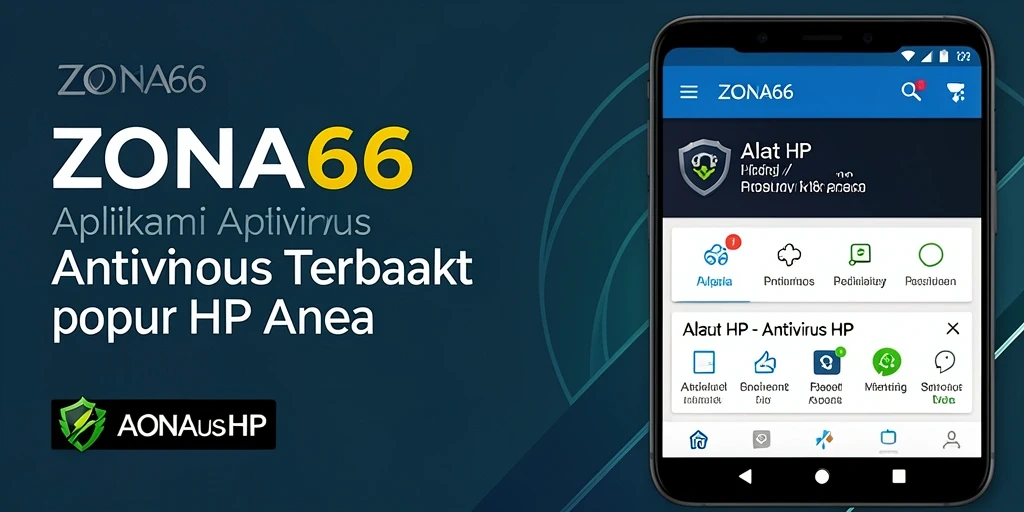 Antarmuka ZONA66 yang menampilkan fitur pemindaian antivirus yang efektif.